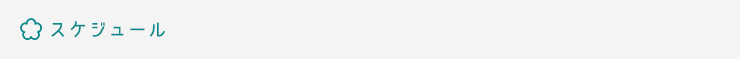スケジュール